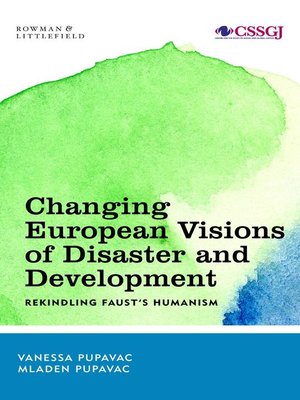 cover image of Changing European Visions of Disaster and Development